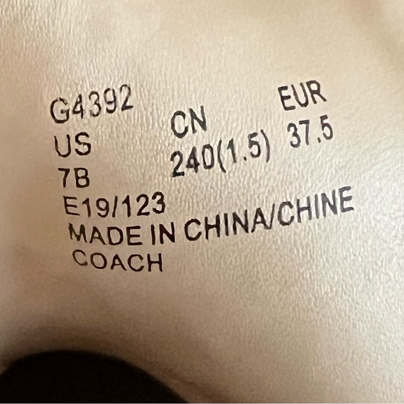 NEW COACH DYLAN HC BTE PRINT BOOTIE 7B - Picture 4 of 5